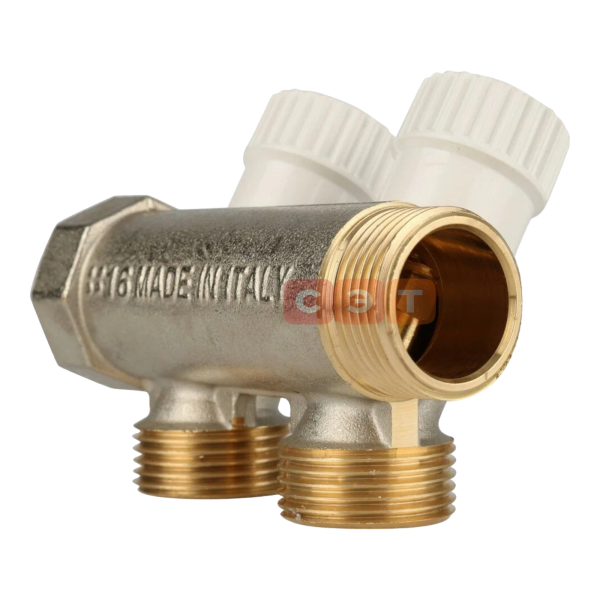 Коллектор распределительный  3/4", 2 вых. 3/4' EK SMB 6851 343402